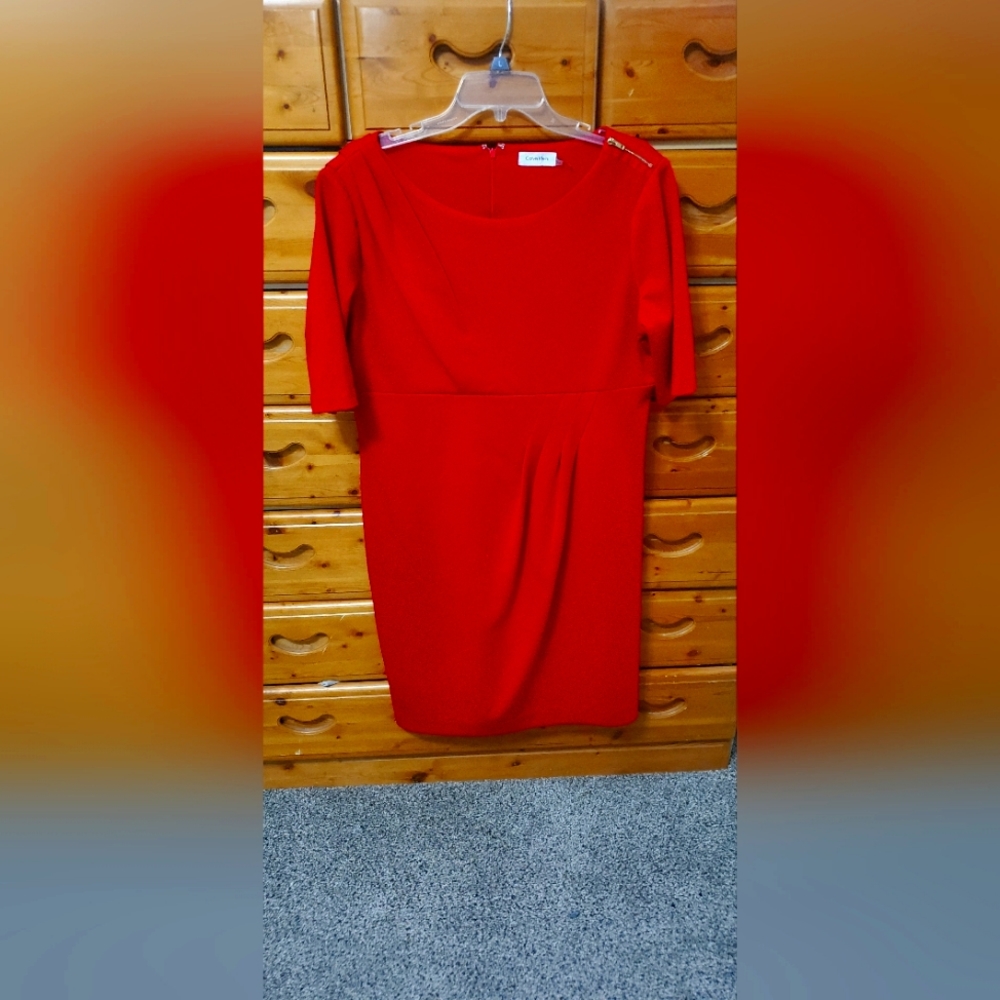 Calvin Klein Red Dress 💃